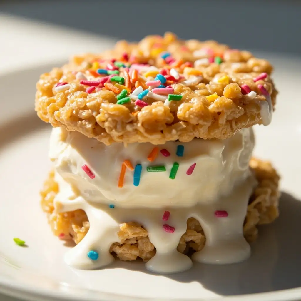 Rice Crispy Ice Cream Sandwiches – The Best No-Bake Summer Treat for 2025 10 Party platter with rice crispy ice cream sandwiches
